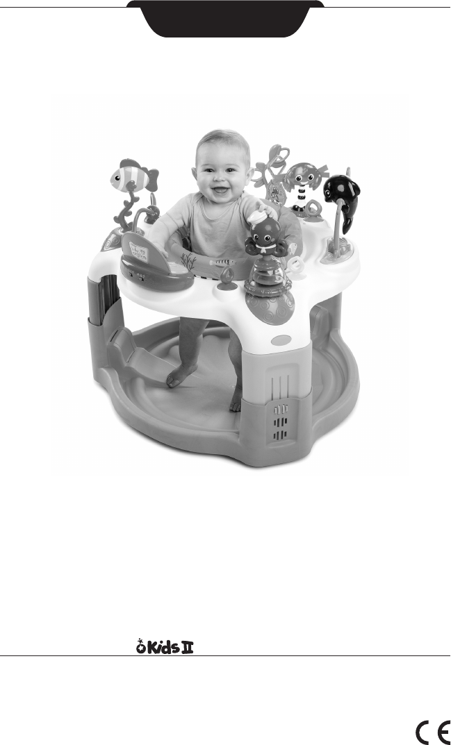 Baby einstein rhythm of the reef activity saucer hot sale instructions