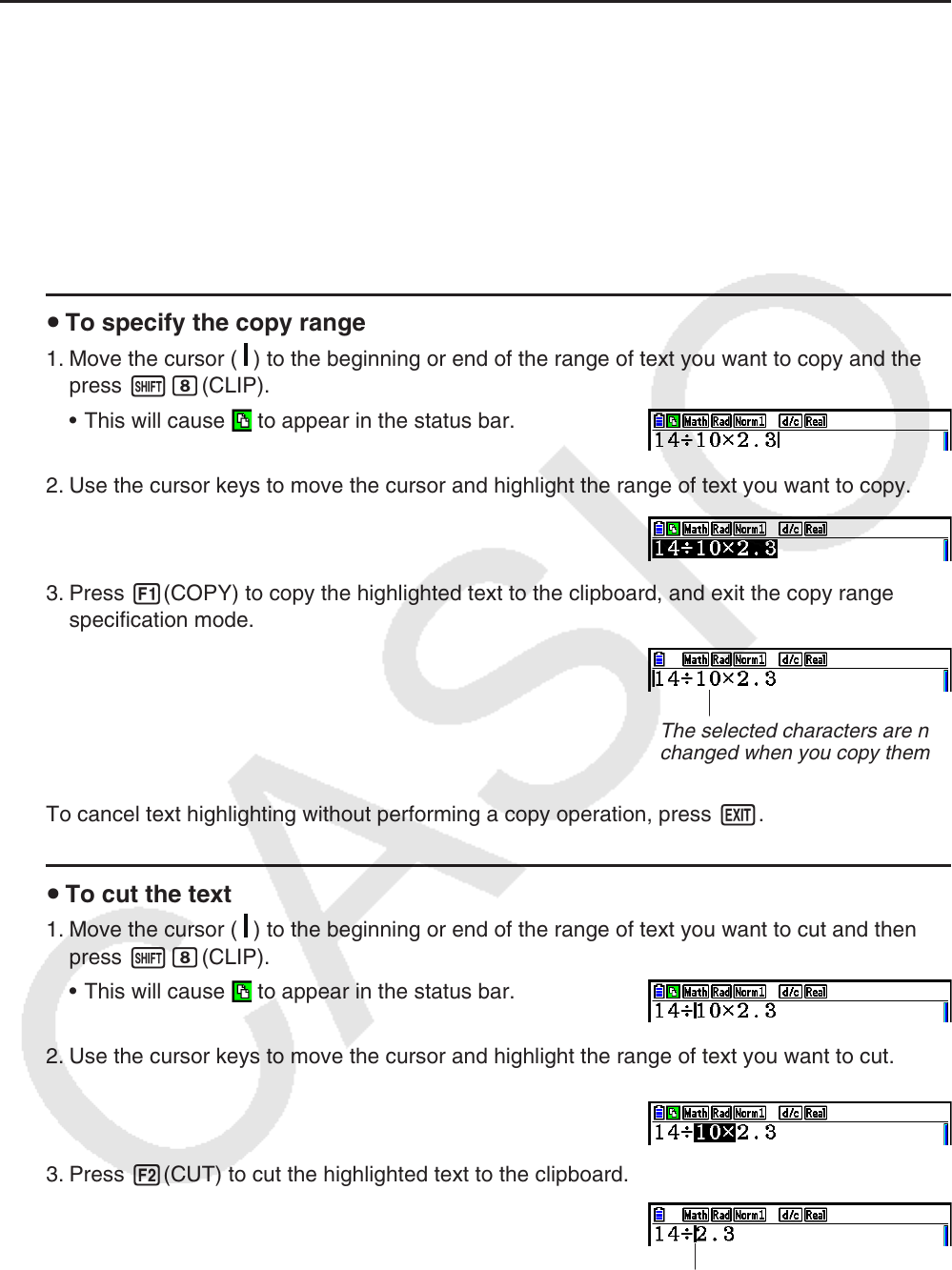 Casio fx-CG50 AU : User Manual : Page 18